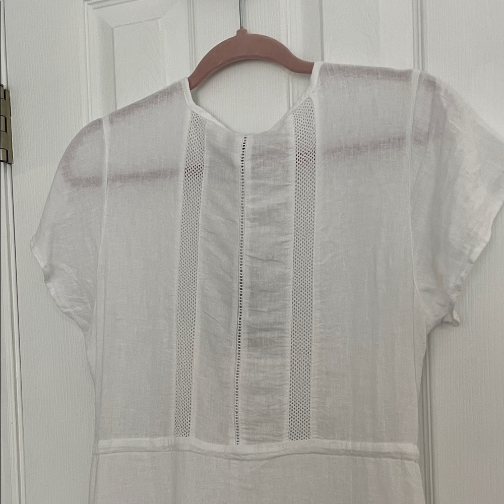 💕NWT Rails White Lace-Trimmed Dress - Picture 10 of 12